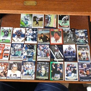 25 Dallas Cowboys Football Card lot
